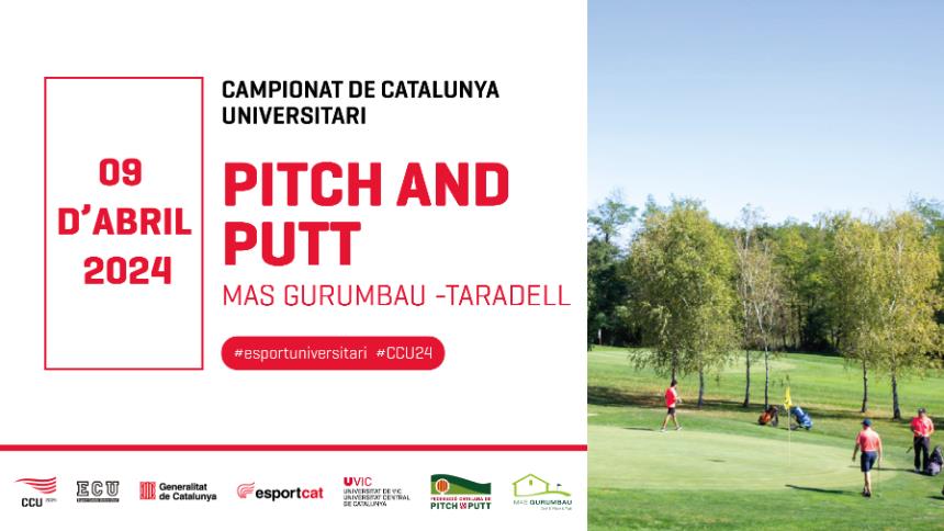 Inscriu-te al Campionat de Catalunya Universitari 2024 de Pitch and Putt!